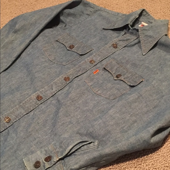 Levi's Jackets & Blazers - Vintage (big E) Levi's Denim Work Shirt/Jacket